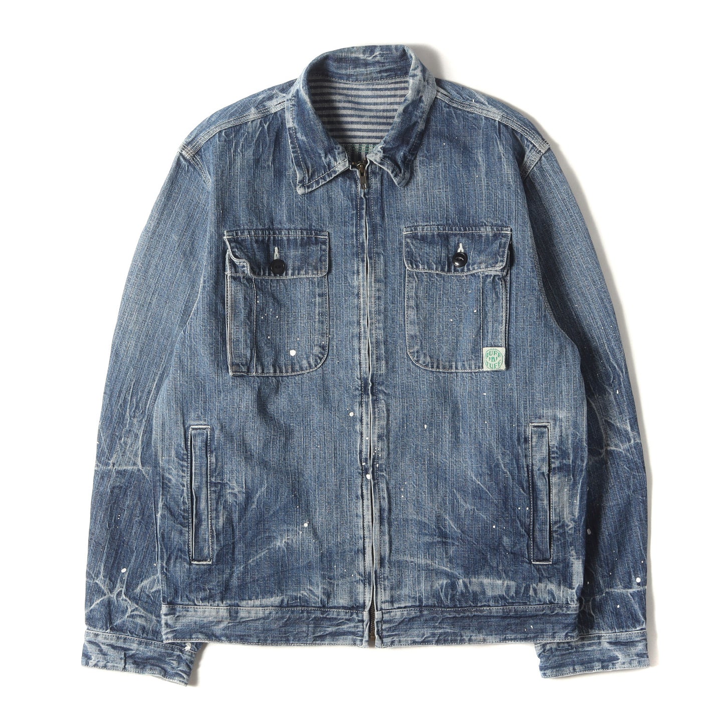 00s タイプシリーズ ヴィンテージ加工 デニム ワークジャケット
