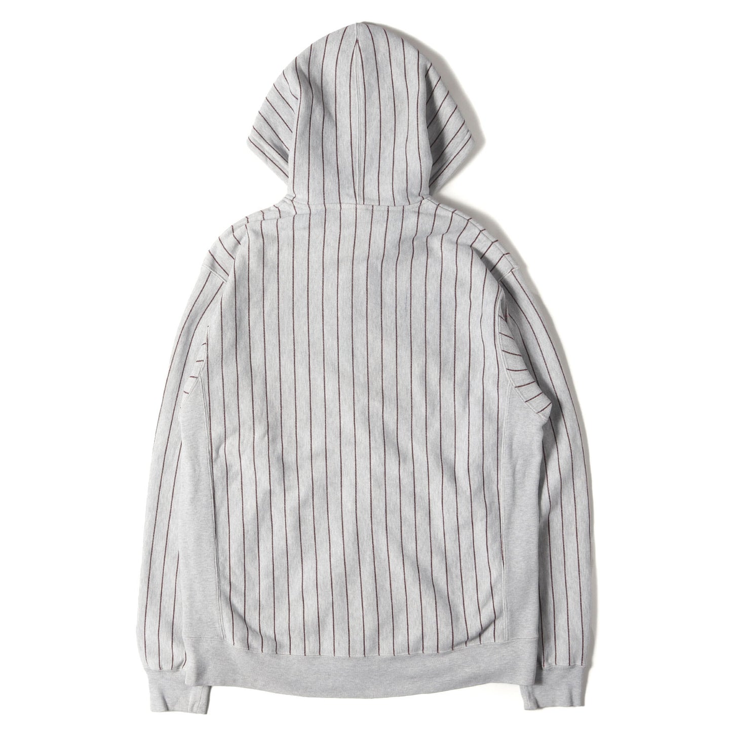 00s ストライプ フルジップ スウェットパーカー