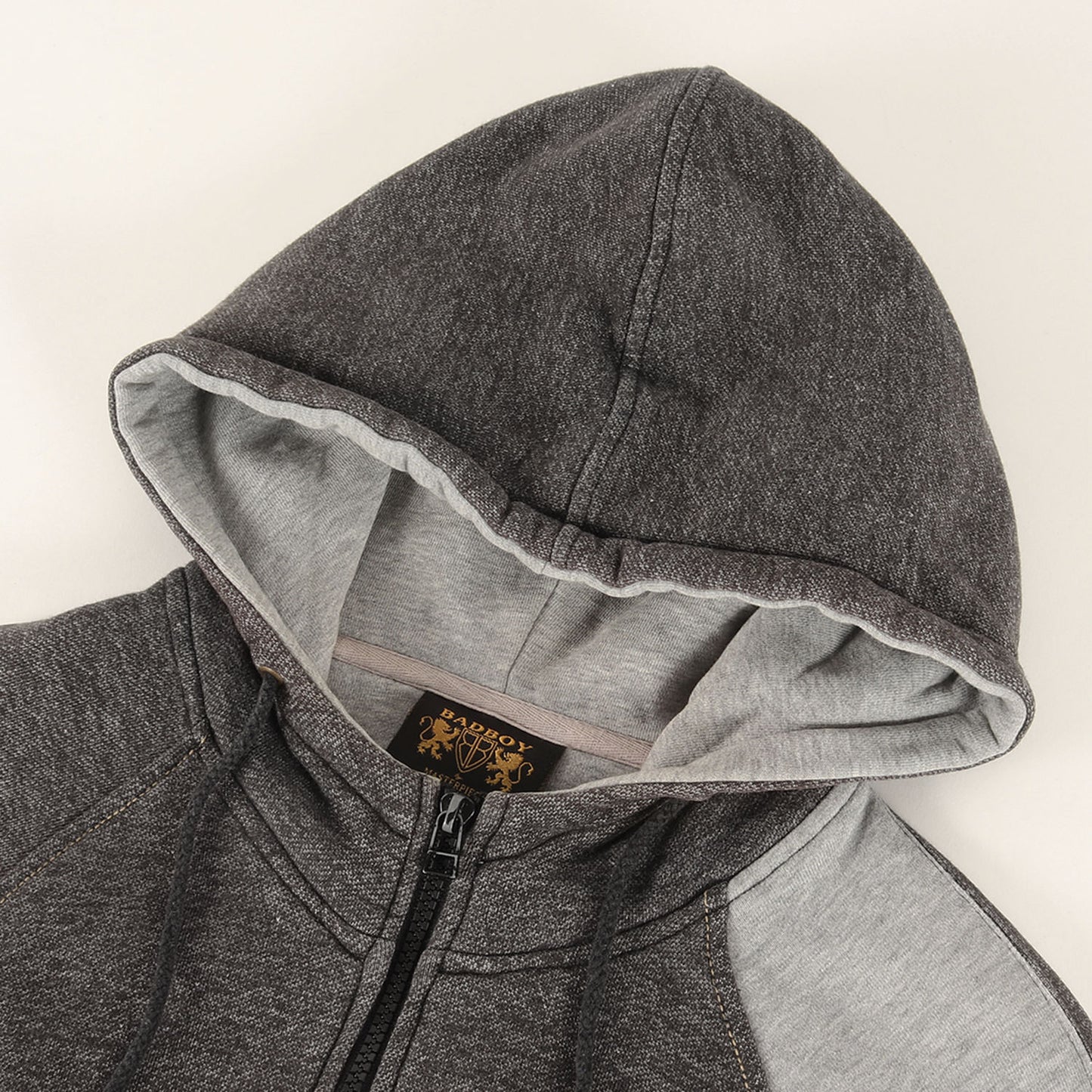 00s BADBOY アクリリック フルジップ スウェットパーカー