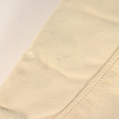 00s トリコロール 袖レザー メルトンスタジャン