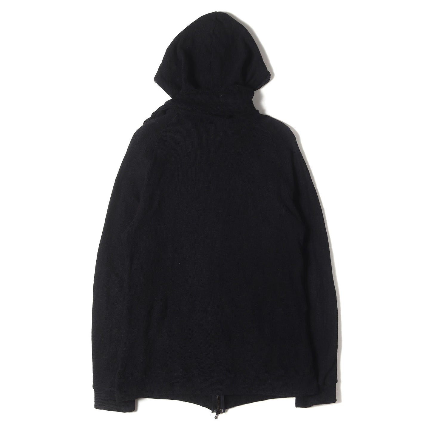06AW GURUGURU期 ストール付き フルジップ ニット パーカー