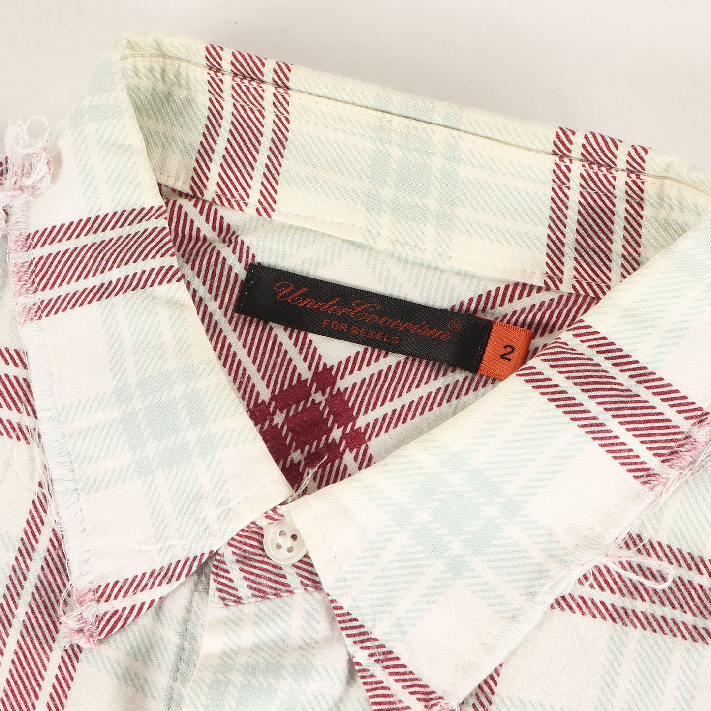 05SS but beautiful II期 ダメージリペア加工 カスタム チェック ネルシャツ