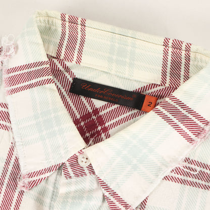 05SS but beautiful II期 ダメージリペア加工 カスタム チェック ネルシャツ