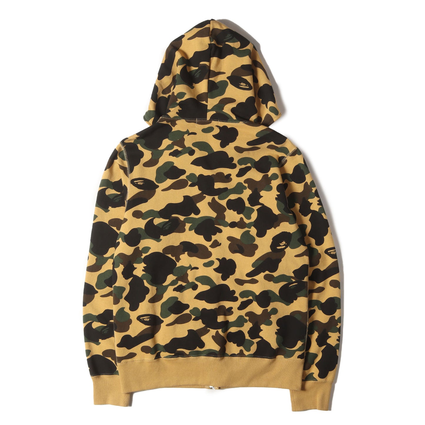 1stカモ 猿迷彩 フルジップ スウェットパーカー