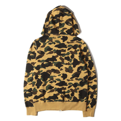 1stカモ 猿迷彩 フルジップ スウェットパーカー