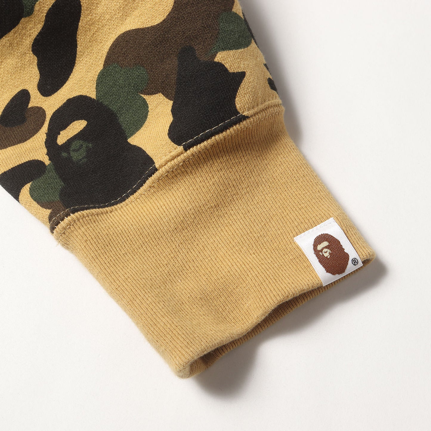 1stカモ 猿迷彩 フルジップ スウェットパーカー