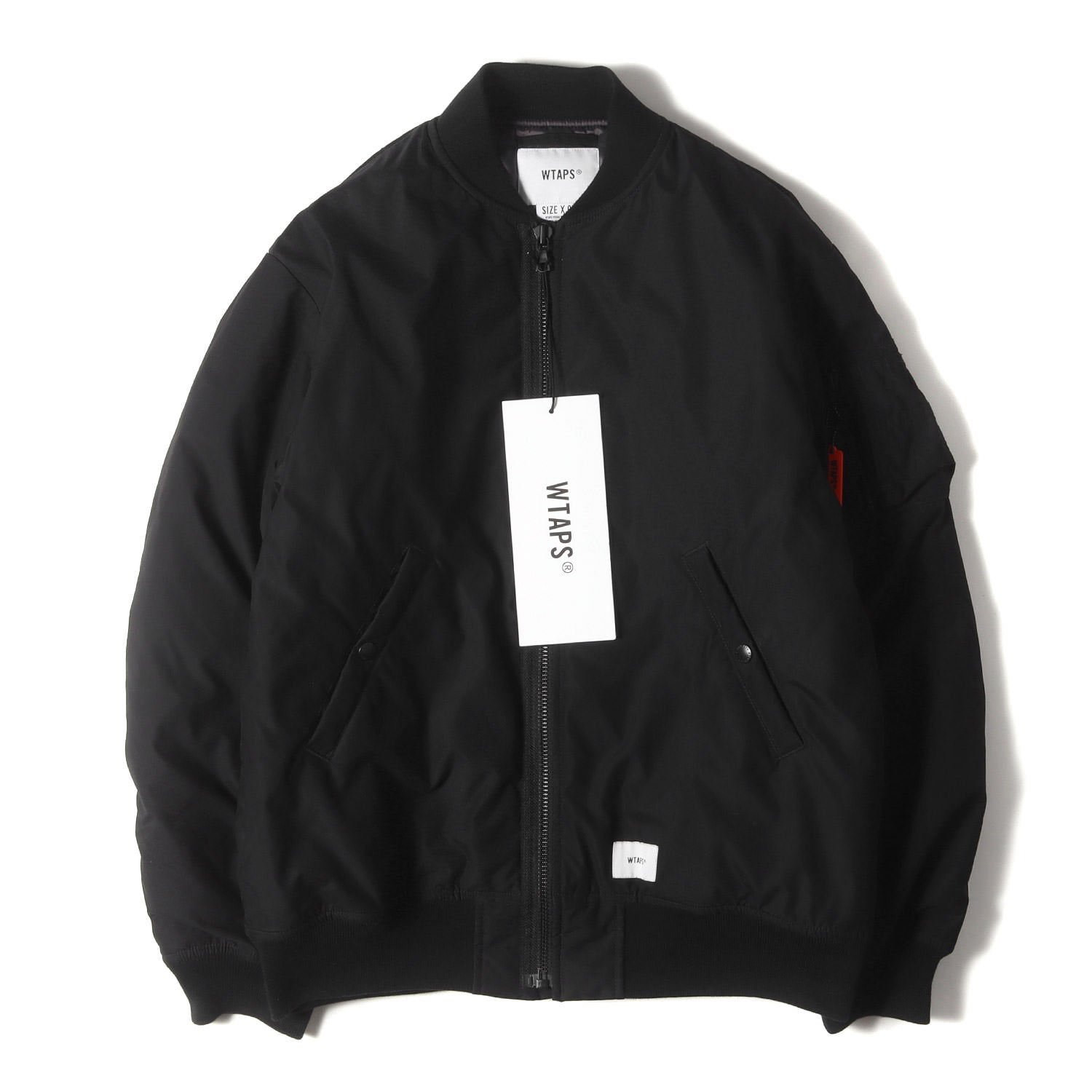 WTAPS (ダブルタップス) ツイル MA-1 フライトジャケット(W1 / JACKET