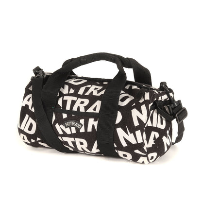 00s ブランドロゴ柄 スウェット ドラムバッグ / ショルダーバッグ