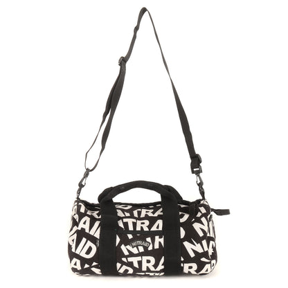 00s ブランドロゴ柄 スウェット ドラムバッグ / ショルダーバッグ