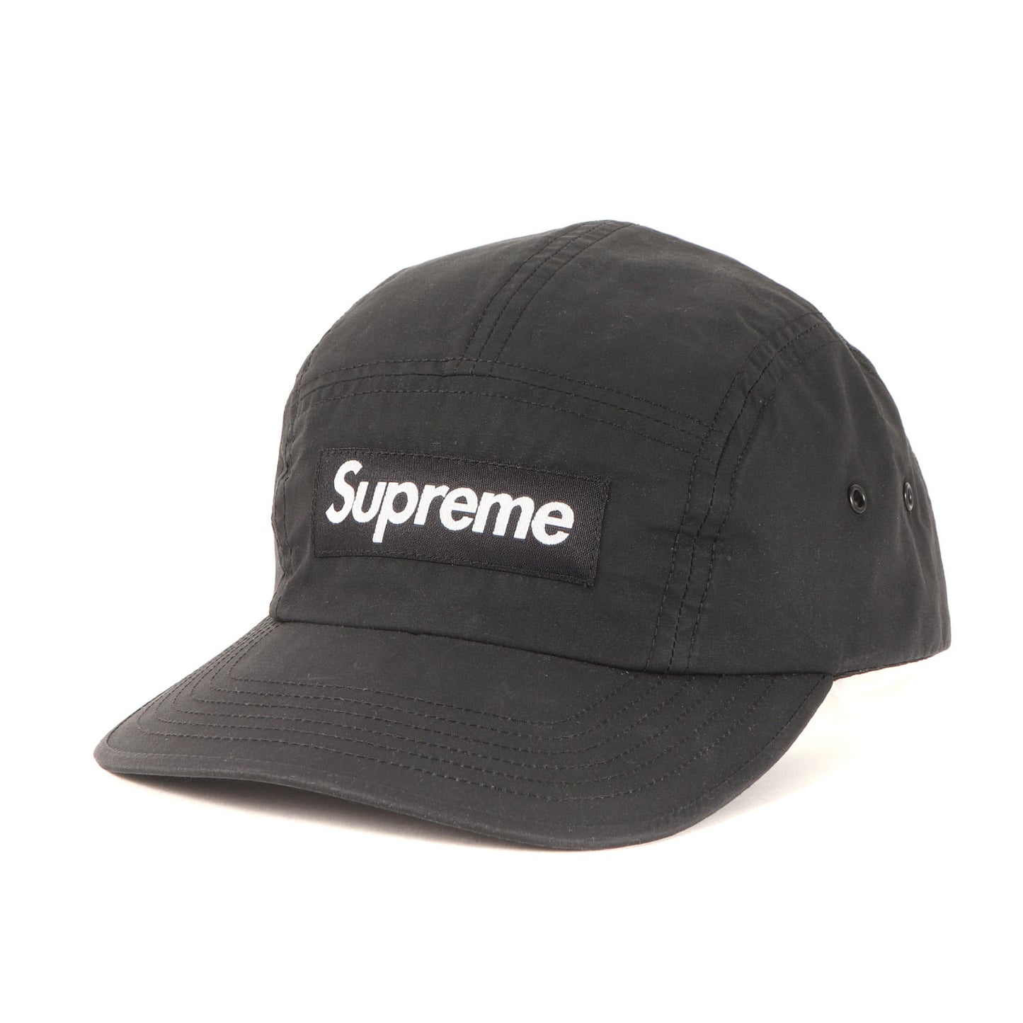 20SS ×Barbour ワックスドコットン BOXロゴ キャンプキャップ(Waxed Cotton Camp Cap)