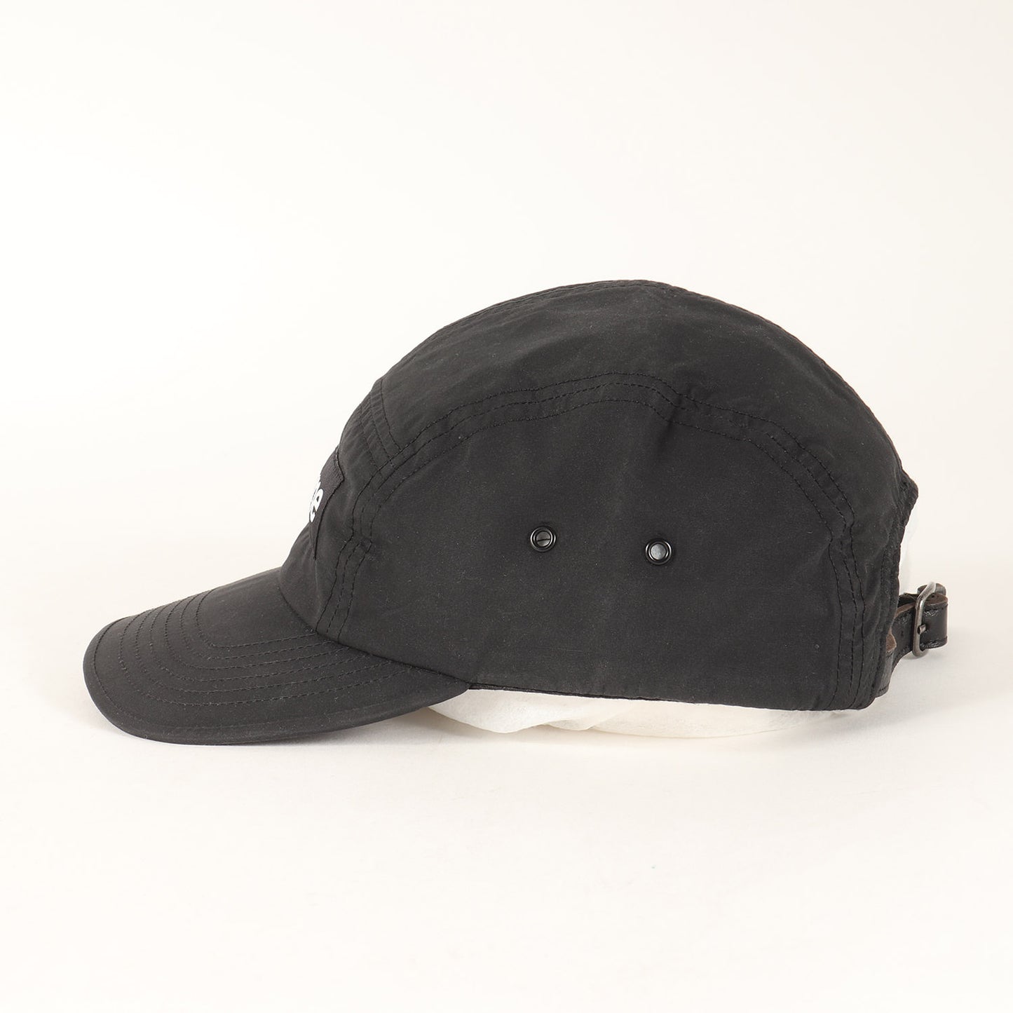 20SS ×Barbour ワックスドコットン BOXロゴ キャンプキャップ(Waxed Cotton Camp Cap)