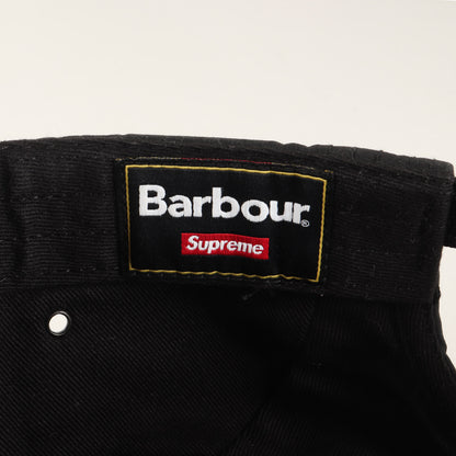 20SS ×Barbour ワックスドコットン BOXロゴ キャンプキャップ(Waxed Cotton Camp Cap)