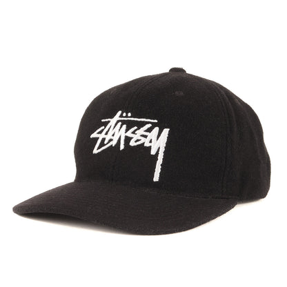 ストックロゴ ウール 6パネルキャップ