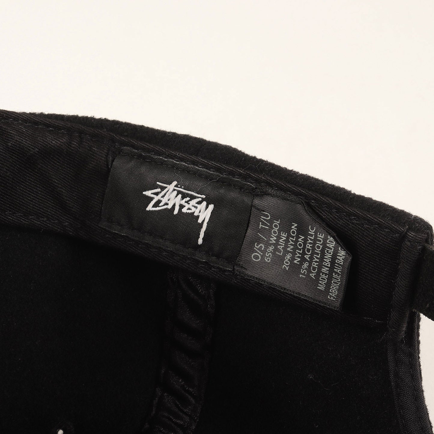 ストックロゴ ウール 6パネルキャップ