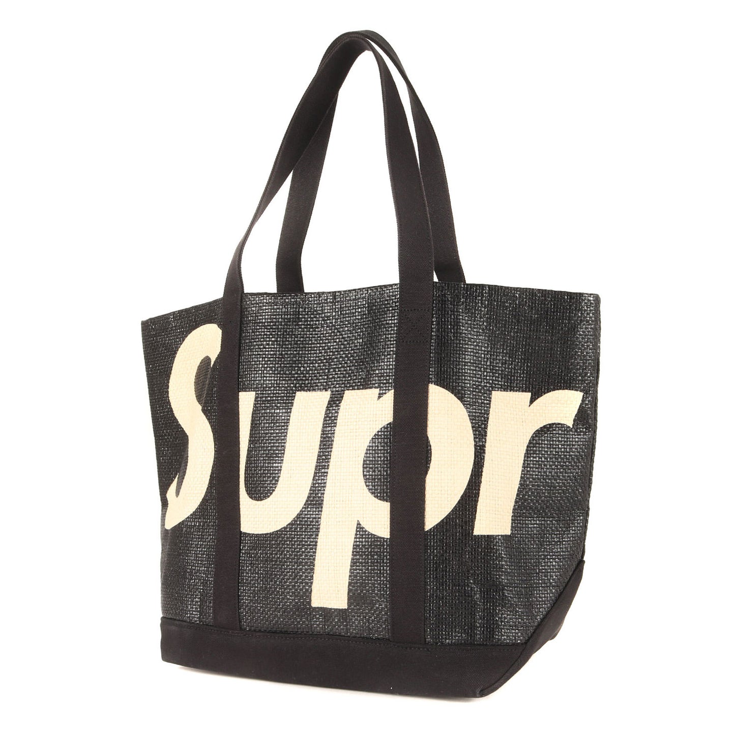 20SS ブランドロゴ ラフィア トートバッグ(Raffia Tote)