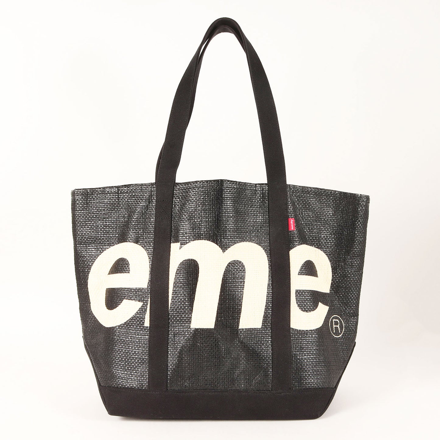 20SS ブランドロゴ ラフィア トートバッグ(Raffia Tote)