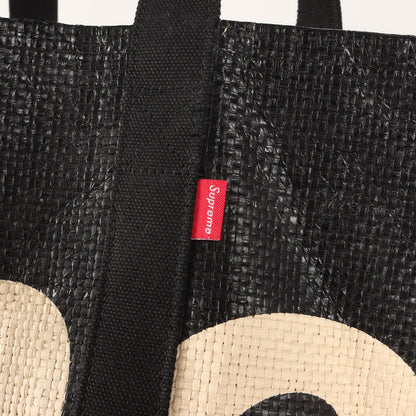 20SS ブランドロゴ ラフィア トートバッグ(Raffia Tote)