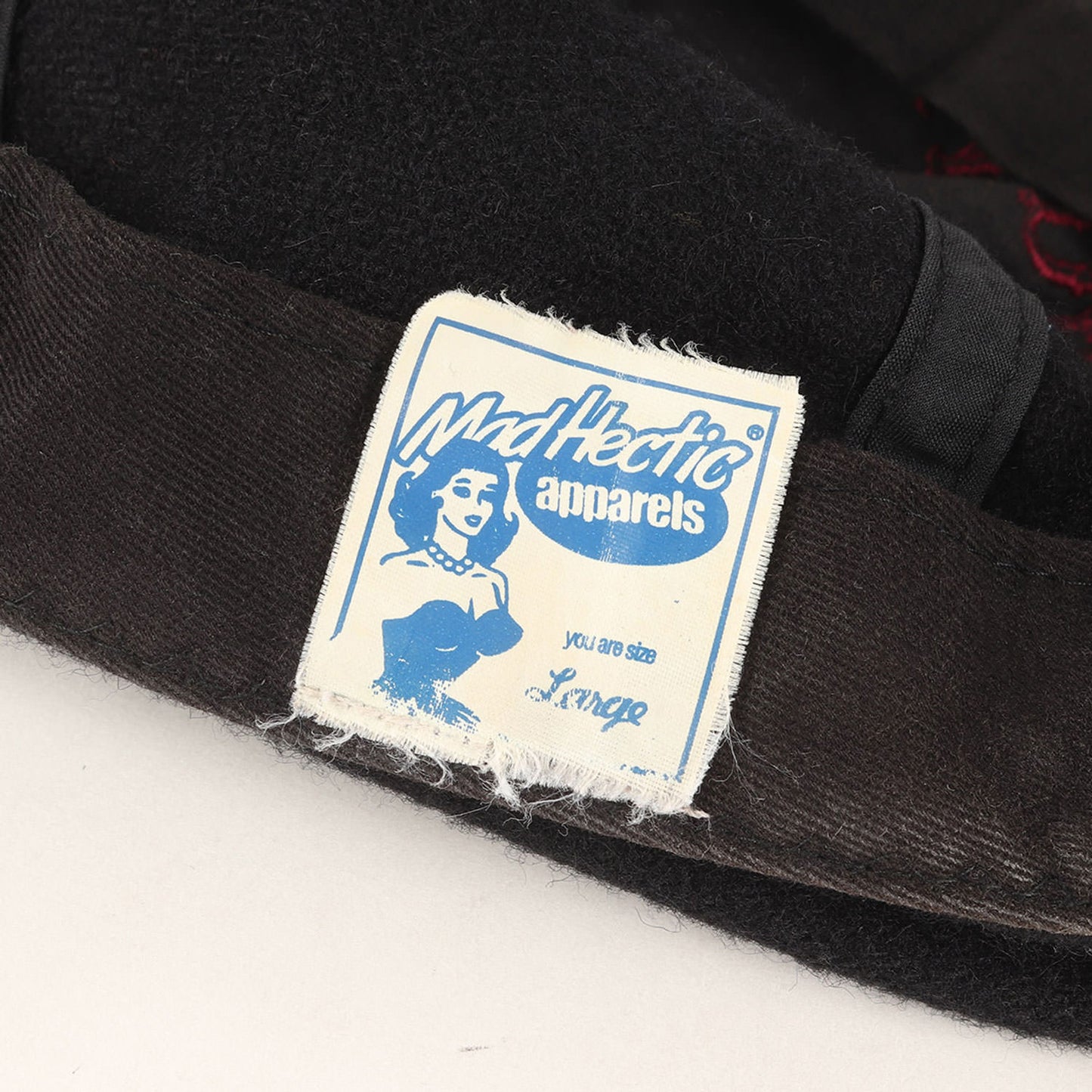 00s アーチロゴ ウール 6パネルキャップ