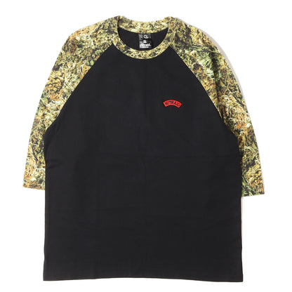 00s リアルウィード 7分袖 ラグラン Tシャツ