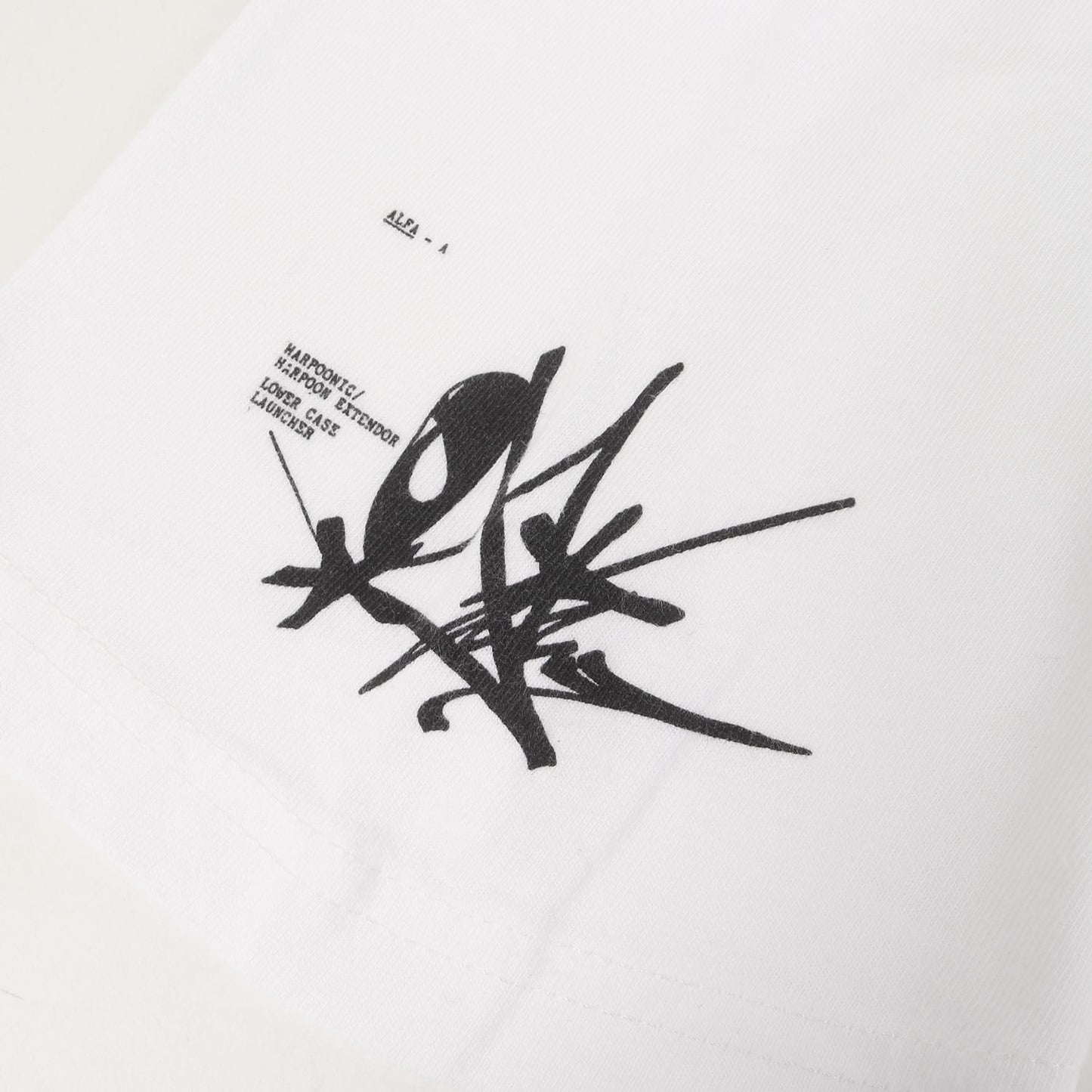 20SS ×Rammellzee グラフィック Tシャツ(Tag Tee)