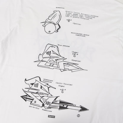 20SS ×Rammellzee グラフィック Tシャツ(Tag Tee)