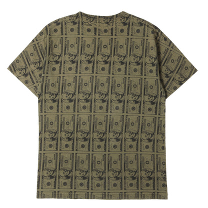 00s ドル札 全面グラフィック Tシャツ