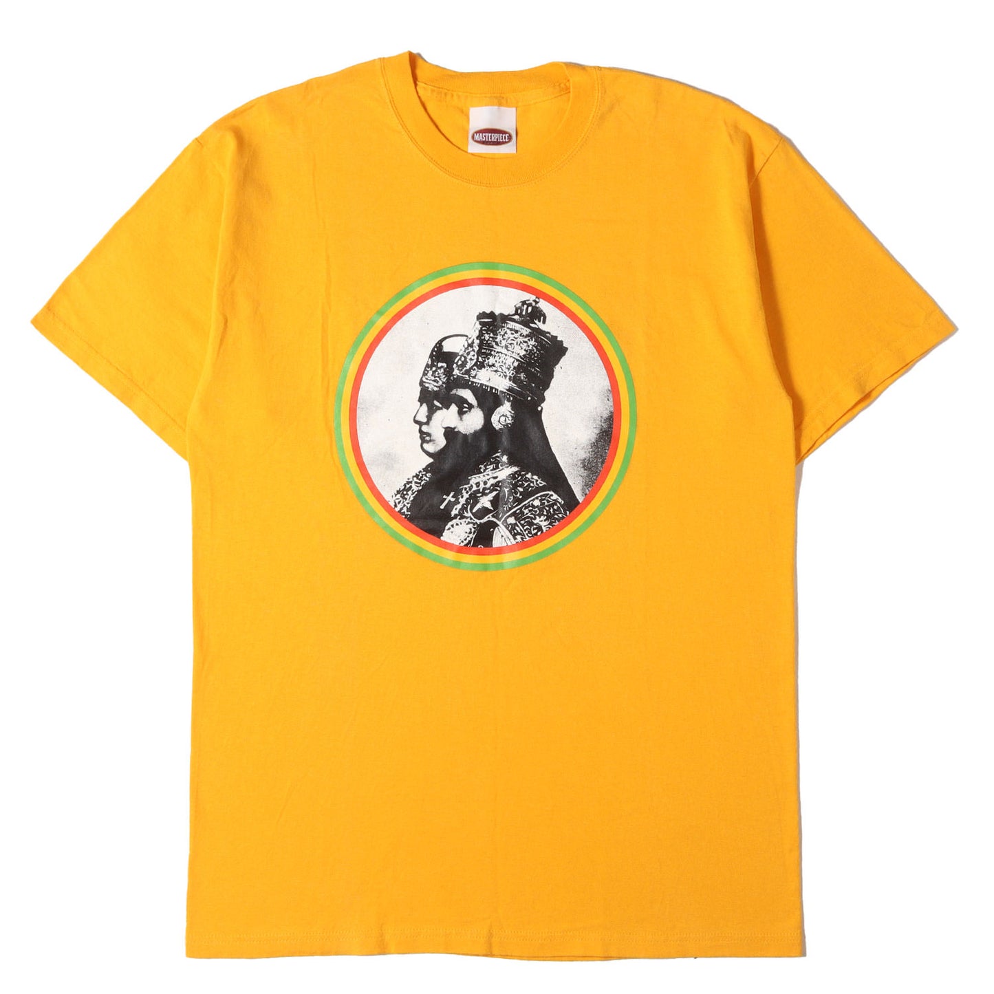 00s ハイレ・セラシエ1世 フォトプリント Tシャツ