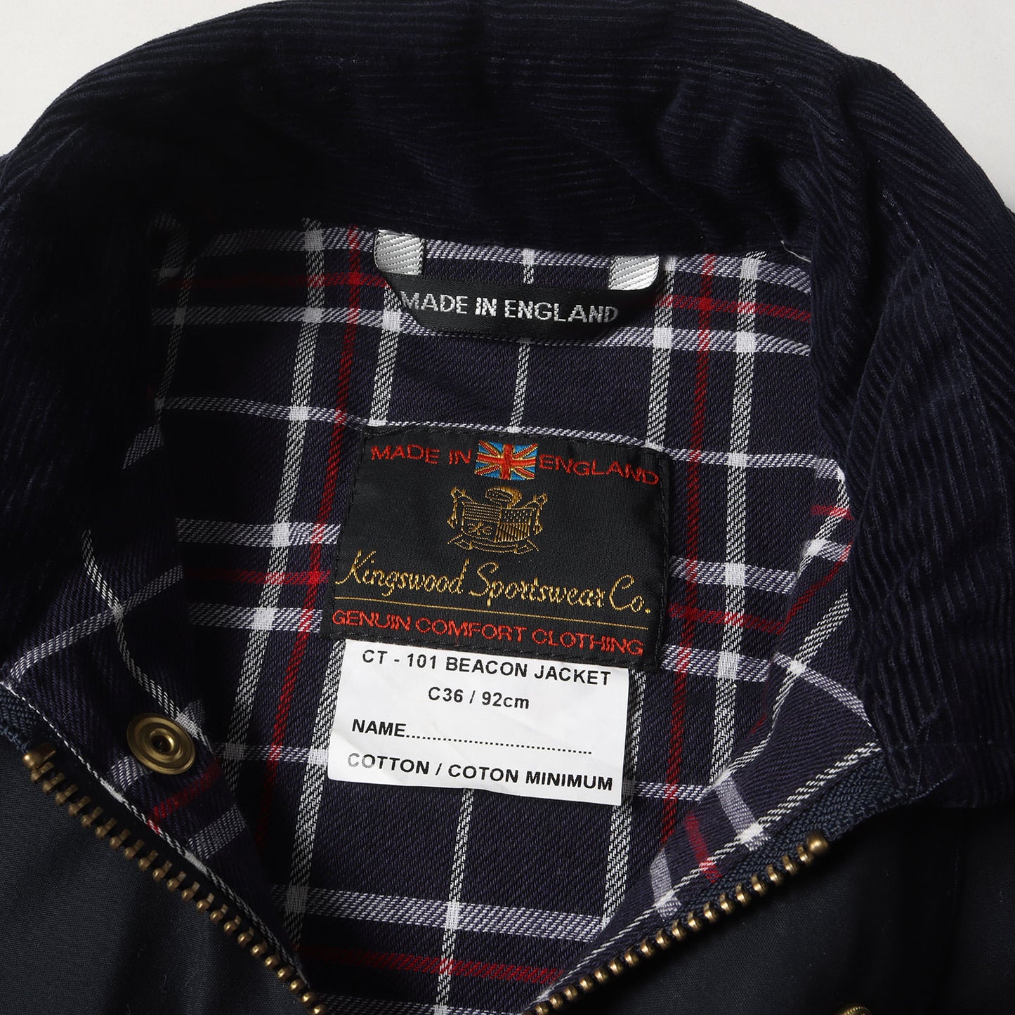[British Millerain別注] ワックスドコットン ビーコン ジャケット (BEACON JACKET)