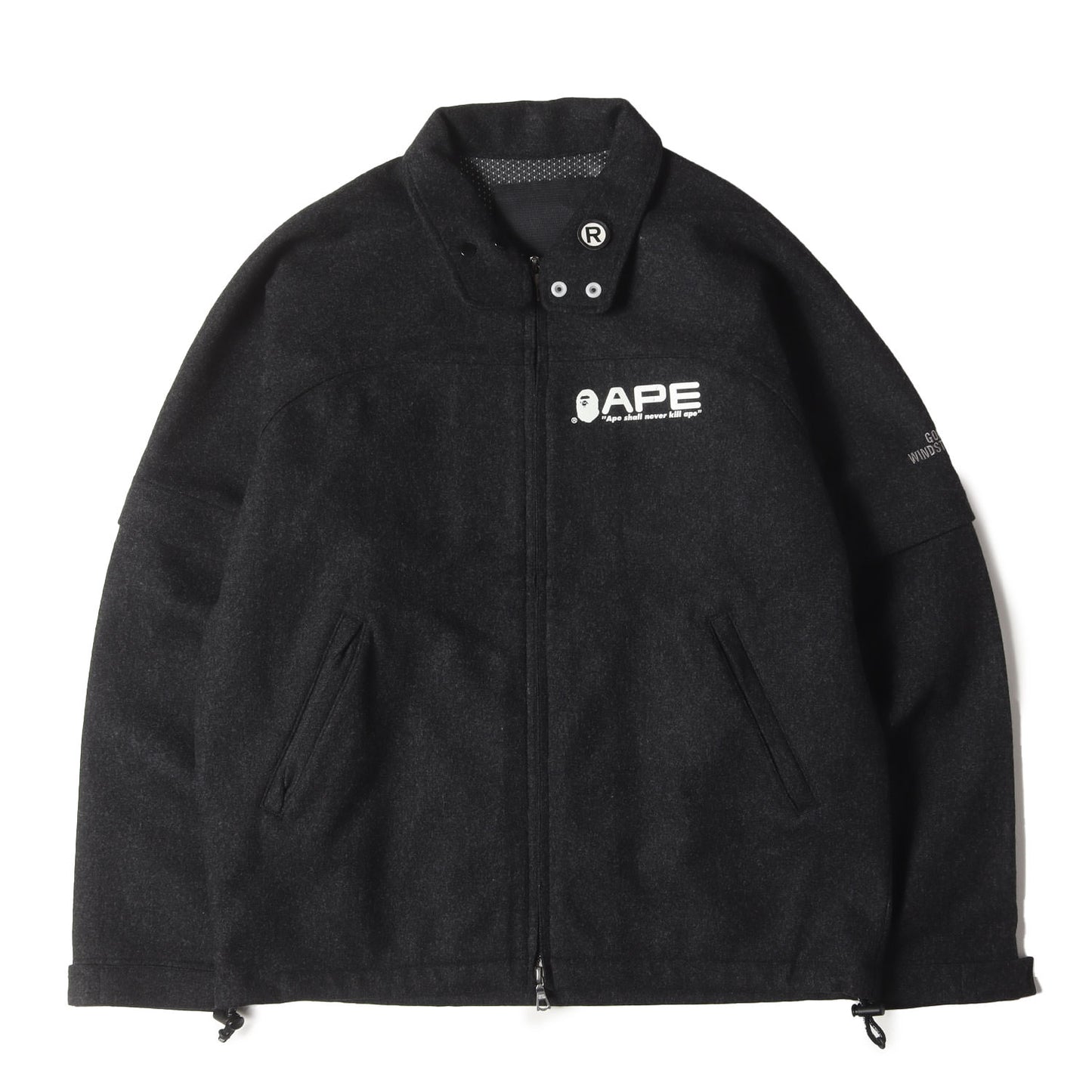 00s GORE WINDSTOPPER メルトンウール レインジャケット