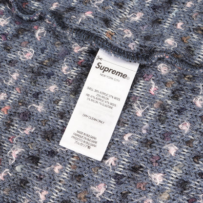 25AW テクスチャード ボーダー ニット カーディガン(Textured Cardigan)