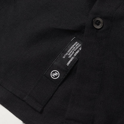 25SS COOLMAX オーバーサイズ リネン シャツ(OVER SHIRT LS)