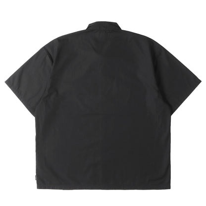 25SS ワッペン付き T/C ワーク 半袖シャツ(CLASSIC WORK SHIRT SS-1)