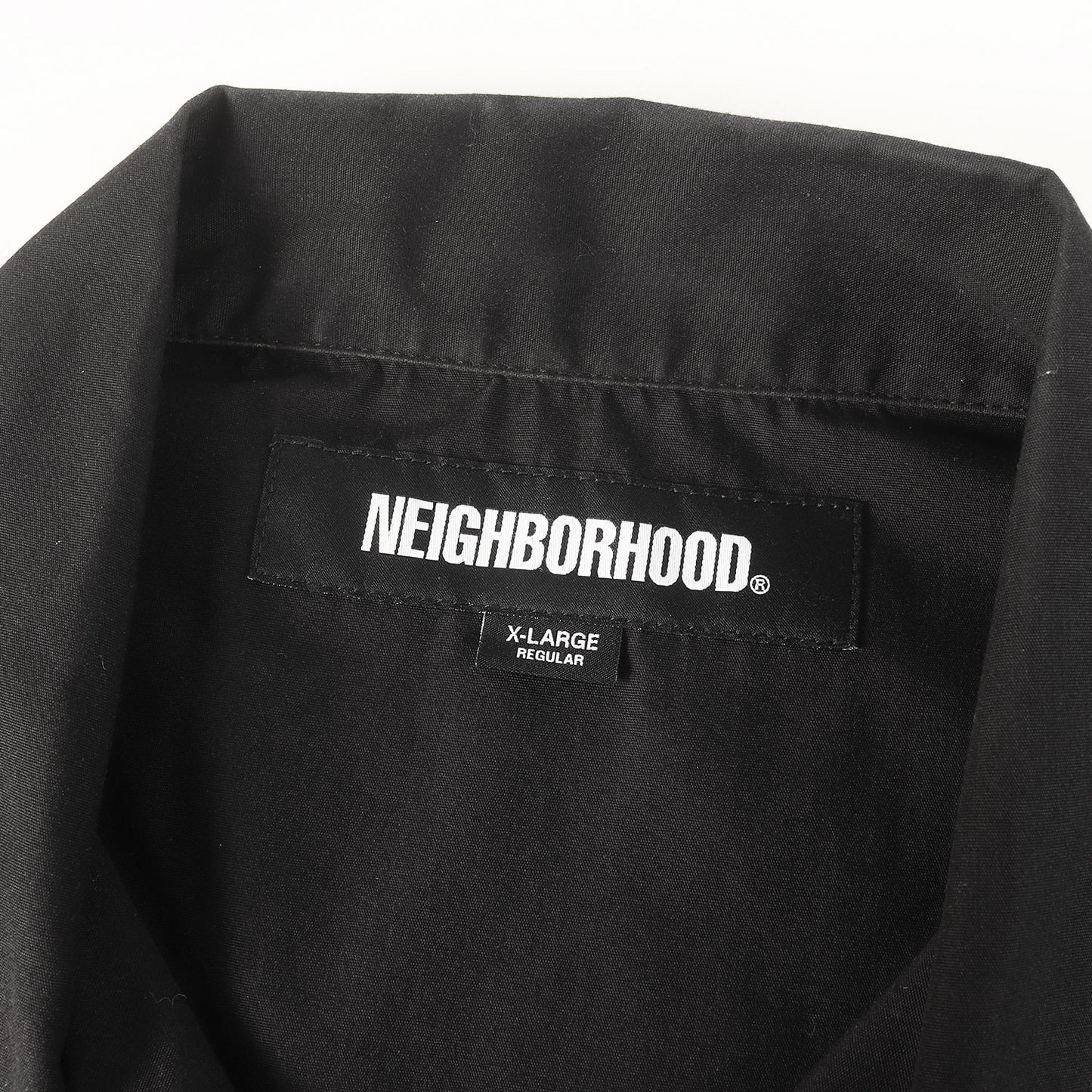 25SS ワッペン付き T/C ワーク 半袖シャツ(CLASSIC WORK SHIRT SS-1)