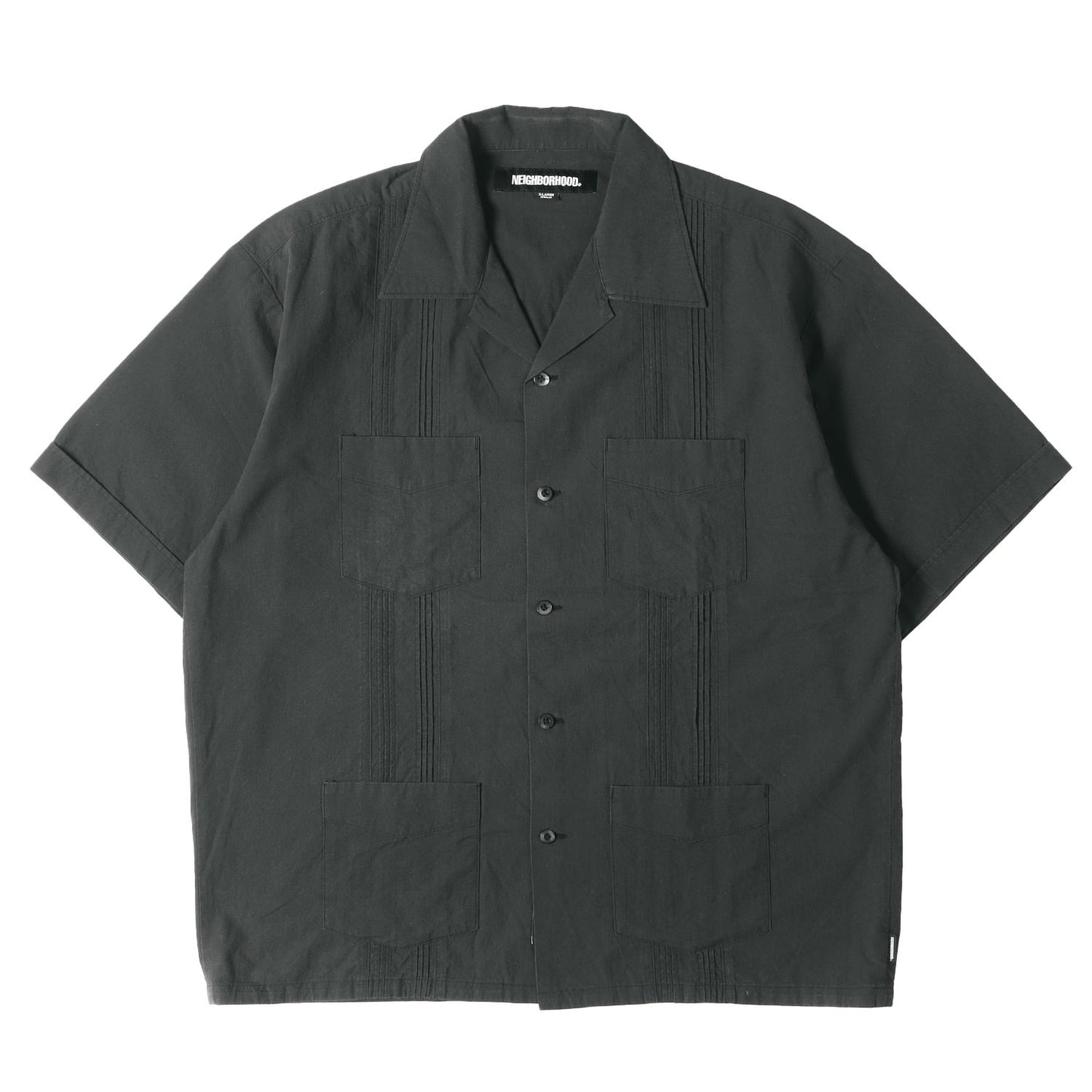 25SS グアヤベラ シャツ / キューバ シャツ(GUAYABERA SHIRT SS)