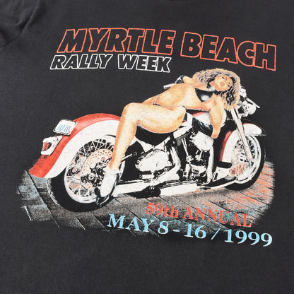 90s MYRTLE BEACH RALLY WEEK バイクイベント Tシャツ USA製