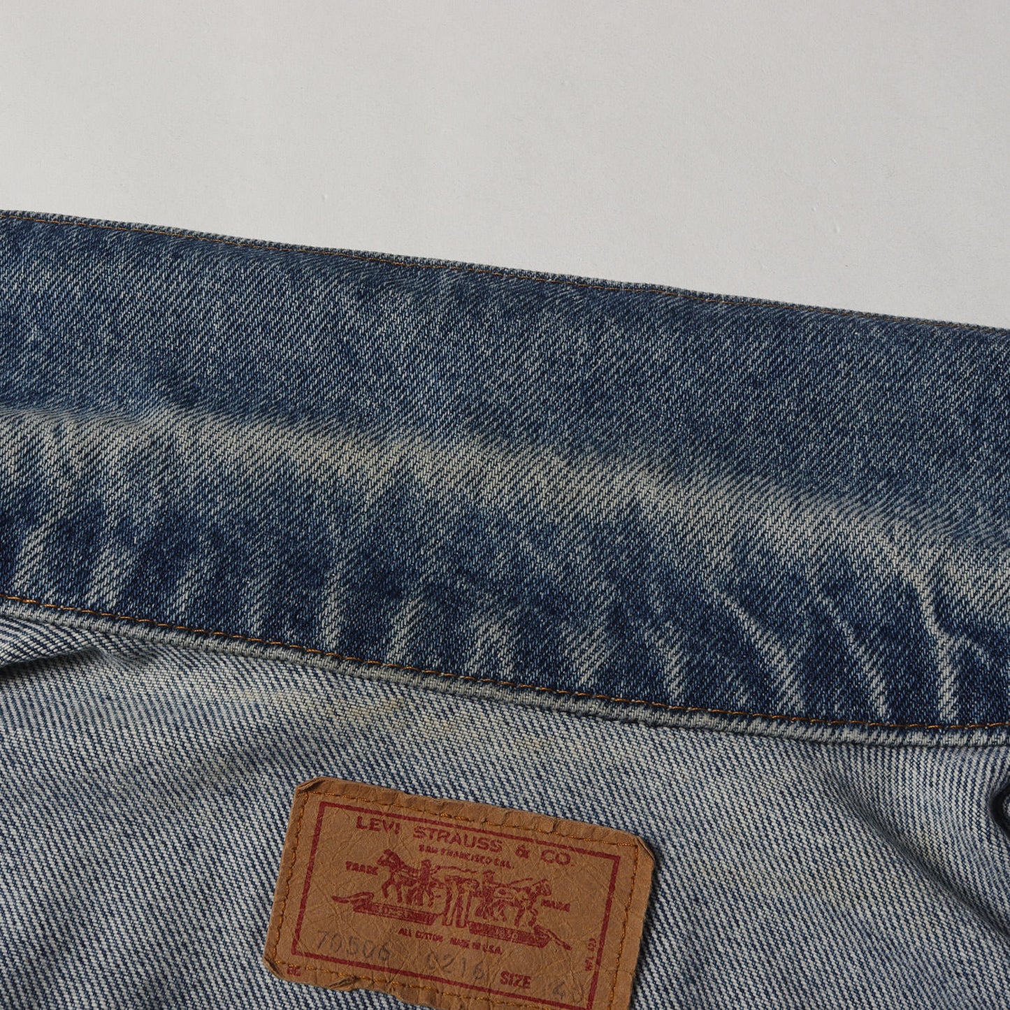 [グッドサイズ] 80s 70506-0216 4th デニムジャケット USA製