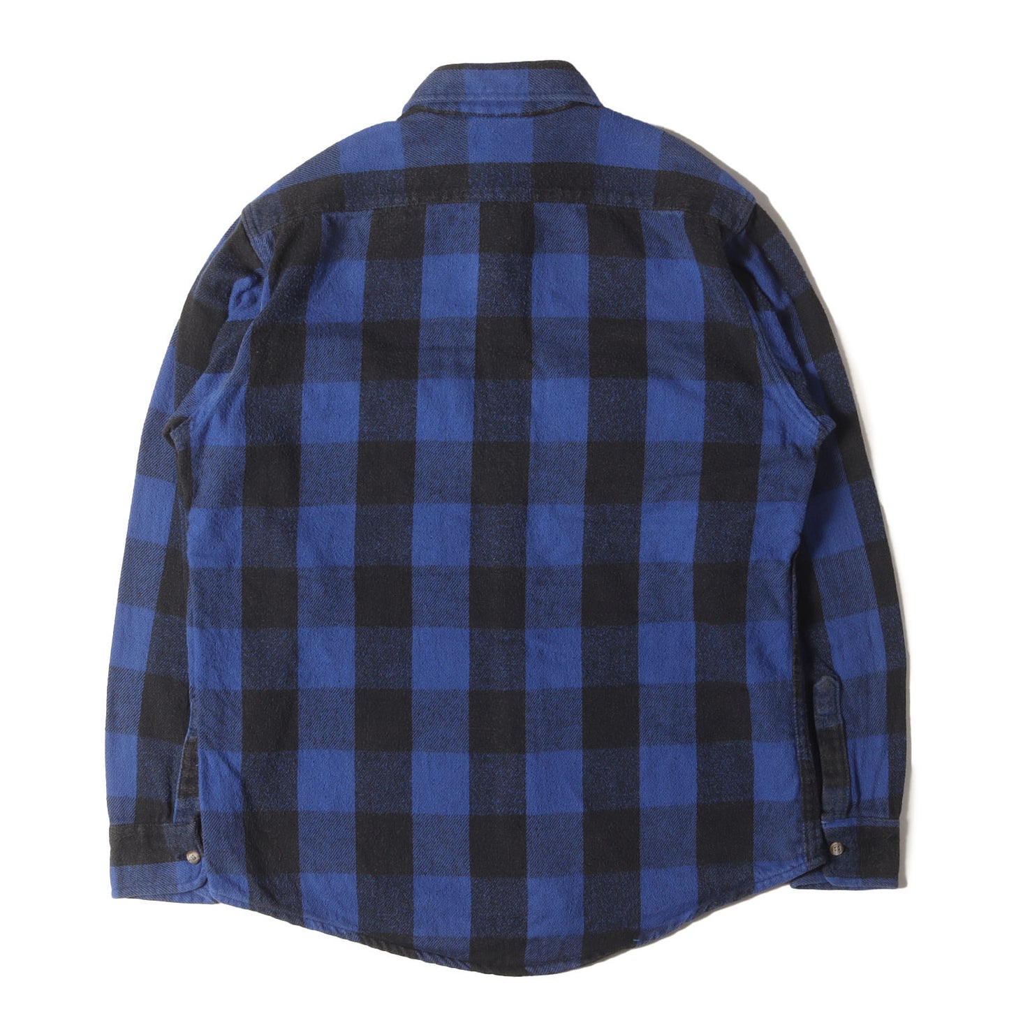 [好配色] 90s バッファローチェック フランネルシャツ / USA製 Osh Kosh オシュコシュ