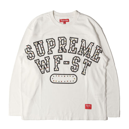 24AW スタッズロゴ フットボール ロングスリーブ Tシャツ(Athletic Studded L/S Top)