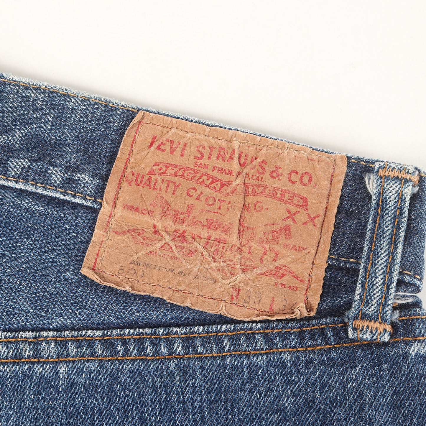 [GOODコンディション] 70s 501 66前期 Big E カットオフ デニム ショーツ