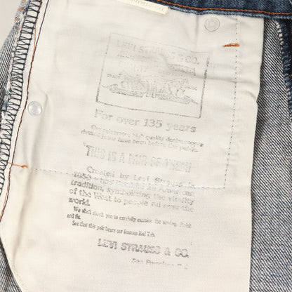 [希少 日本製] 80s リーバイス135周年記念 502XX デニムパンツ