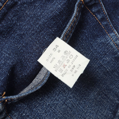 [オリゾンティ期] 90s 501XXタイプ 革パッチ ボタンフライ デニムパンツ