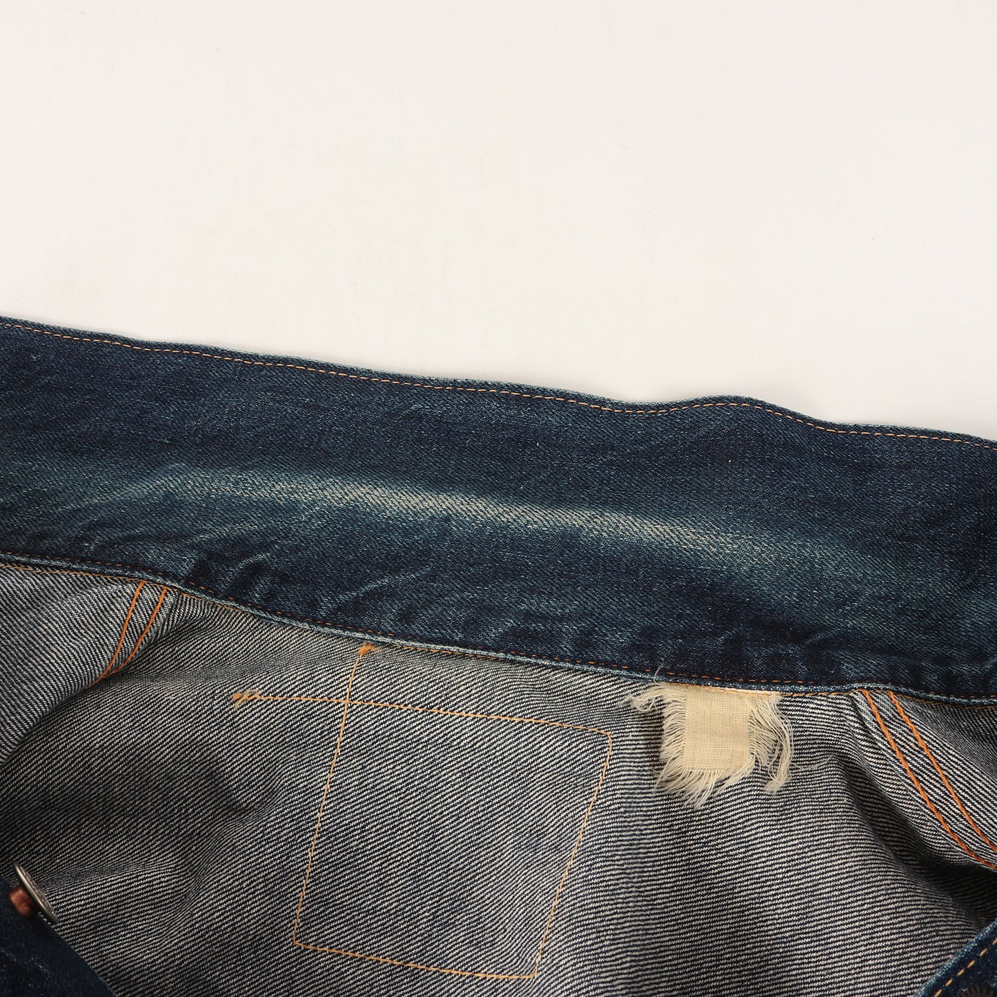 [濃紺 初期M品番] 90s 1st 大戦モデル 月桂樹ボタン デニムジャケット M11026H