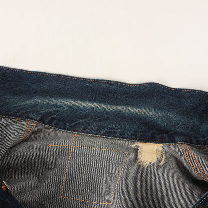 [濃紺 初期M品番] 90s 1st 大戦モデル 月桂樹ボタン デニムジャケット M11026H