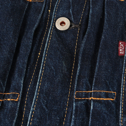 [濃紺 初期M品番] 90s 1st 大戦モデル 月桂樹ボタン デニムジャケット M11026H