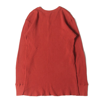 クルーネック サーマル ロングスリーブTシャツ