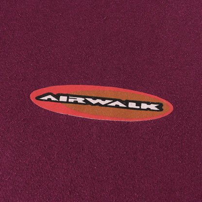 90s 両面 ロゴプリント クルーネック スウェット USA製