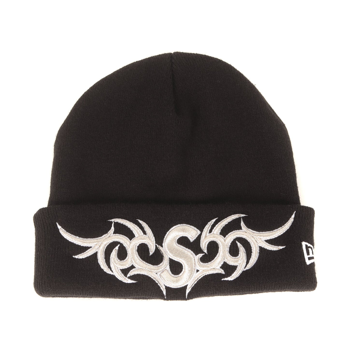 25AW ×NEW ERA トライバル Sロゴ ニット ビーニー(Tribal S Logo Beanie)