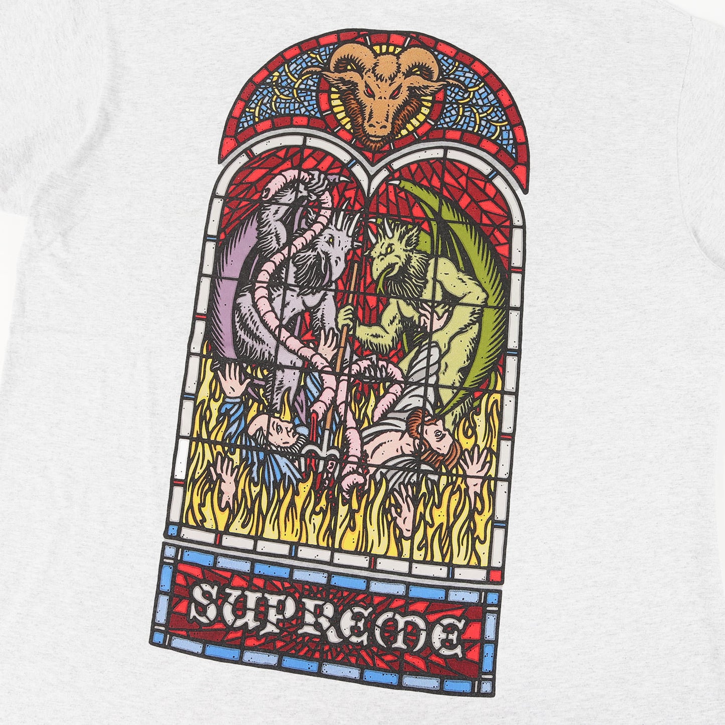 23AW ステンドグラス グラフィック Tシャツ(Worship Tee)