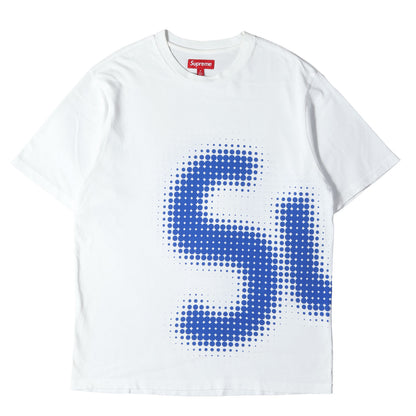 24SS ハーフトーン ビッグSupロゴ Tシャツ(Halftone S/S Top)