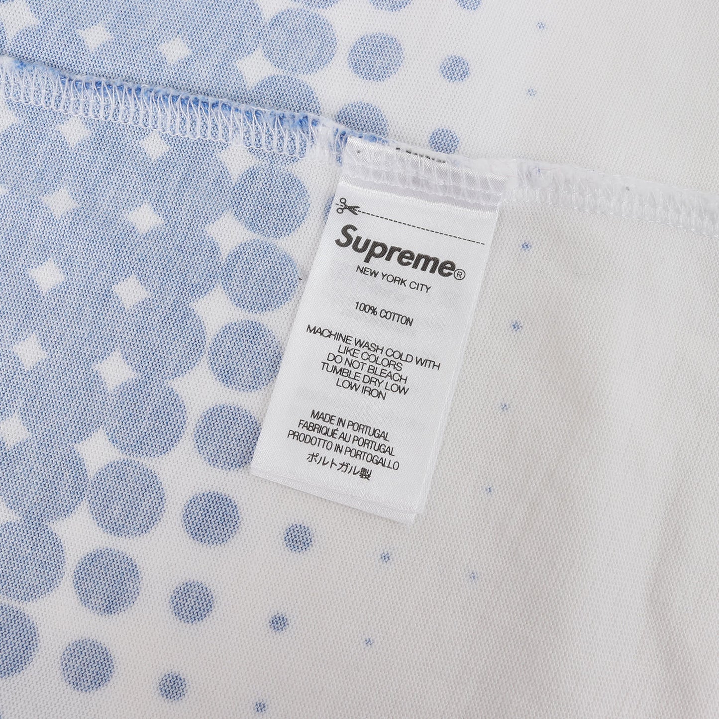 24SS ハーフトーン ビッグSupロゴ Tシャツ(Halftone S/S Top)